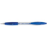BIC Stylo à bille rétractable Atlantis Classic, bleu