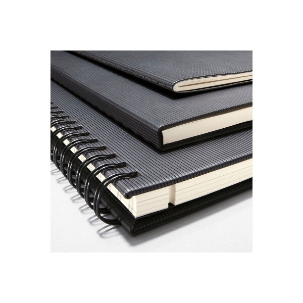 CONCEPTUM Notizheft CONCEPTUM Softc. A6 CO865 Softwave,black,ligné