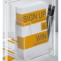 sigel Aktionsbox, Acryl, (B)210 x (T)210 x (H)360 mm