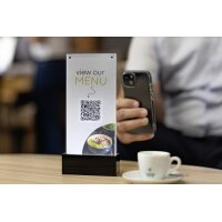 sigel Présentoir de table LED luminous, acrylique, A4