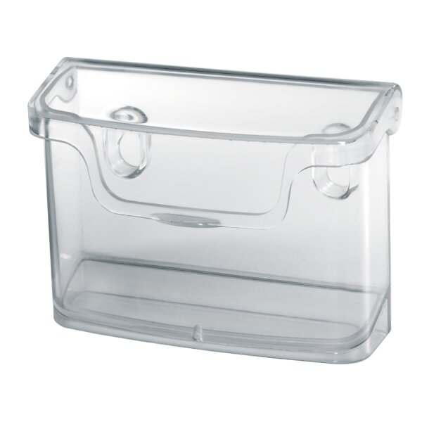 sigel Wand-Visitenkartenhalter "acrylic" Acryl, glasklar