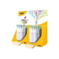 BIC Kugelschreiber 4 Colours fun 889609 4 Farben 40 Stück
