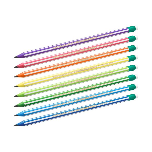 BIC Bleistift Evolution Stripes 8960342 hexagonal 12 pcs.