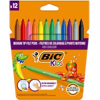 BIC KIDS Feutre Kid Couleur medium, étui en carton...