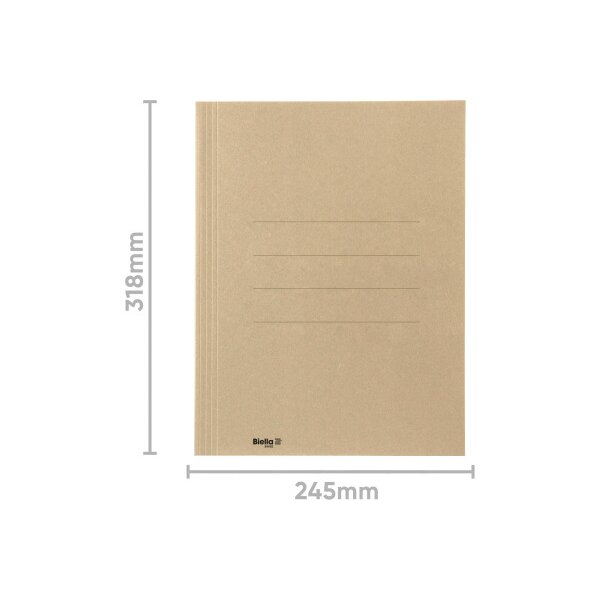 BIELLA Aktensammler Recycolor 17243027U beige 3 Klappen