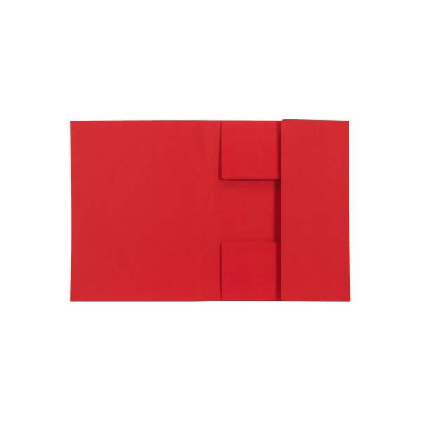 BIELLA Aktensammler Recycolor 17243045U 3 Klappen, rot