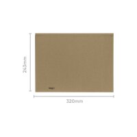 BIELLA Vertikalmappe Recycolor 25342727U 32x23,3/24,3cm, beige 100 St.