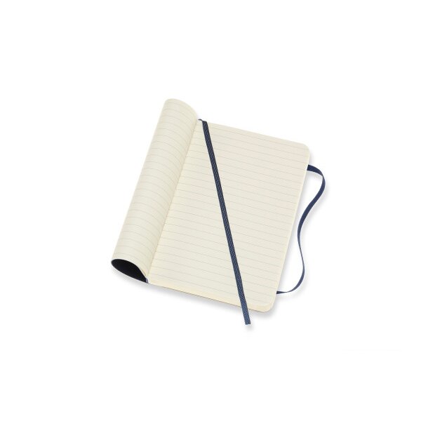 MOLESKINE Carnet Classic SC Pocket 002854719 bleu saphir, lign&eacute; 192 feuil.