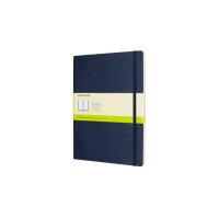 MOLESKINE Notizbuch XL 854788 Blanko,Soft Cover,Saphir
