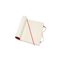 MOLESKINE Carnet Classic SC XL 002854696 rouge, blanc 192 feuil.