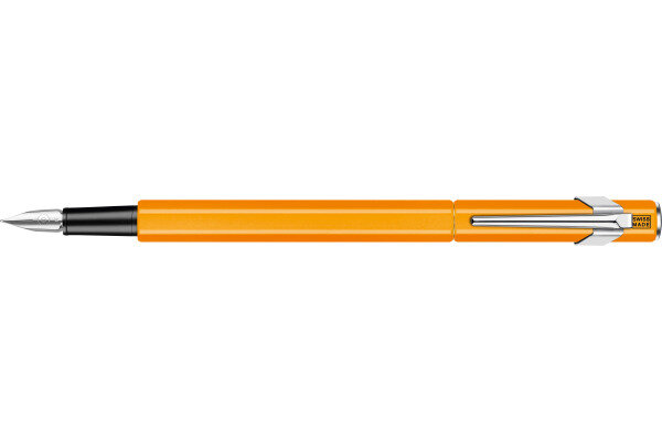 CARAN DACHE Füllfederhalter 849 M 840.030 orange fluo lackiert