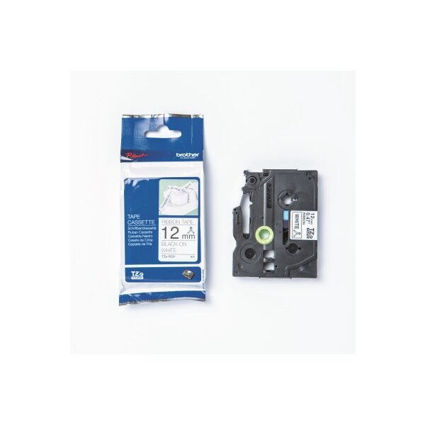 PTOUCH Textilbandkassette schw./weiss TZe-R231 PT-DV600VP 12 mm