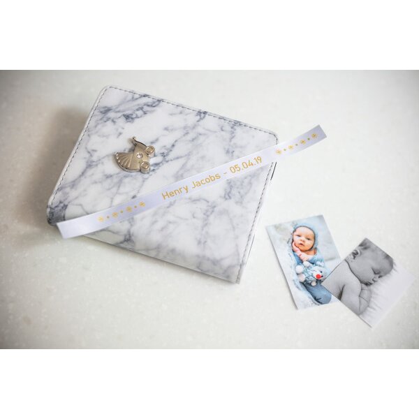 PTOUCH Textilbandkassette gold/weiss TZe-R234 PT-DV600VP 12 mm