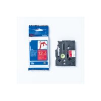 PTOUCH Textilbandkassette gold/rot TZe-RW34 PT-DV600VP 12 mm