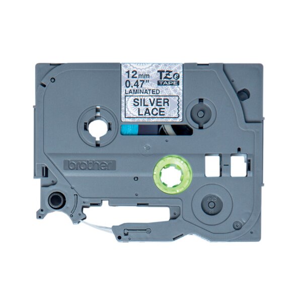PTOUCH Band, laminiert schw/silber TZe-MPSL31 PT-DV600VP 12 mm