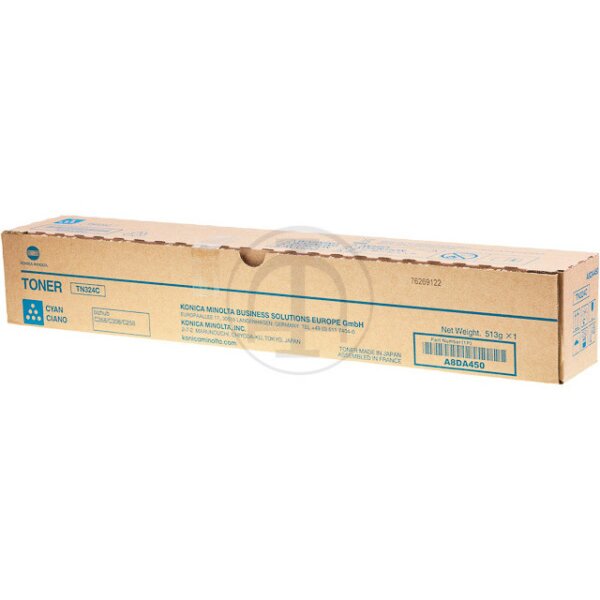 KONICA MINOLTA Toner cyan TN-324C Bizhub C308 26000 Seiten