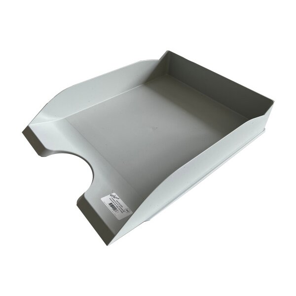 BÜROLINE Corbeille à courrier A4 223029 gris