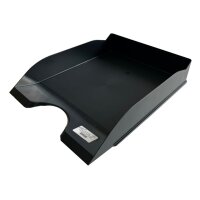 BÜROLINE Corbeille à courrier A4 223030 noir