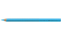 FABER-CASTELL Textliner Jumbo Grip 5mm 114851 neon bleu