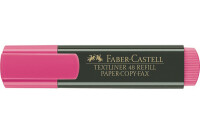 FABER-CASTELL Textmarker TL 48 1-5mm 154828 rose