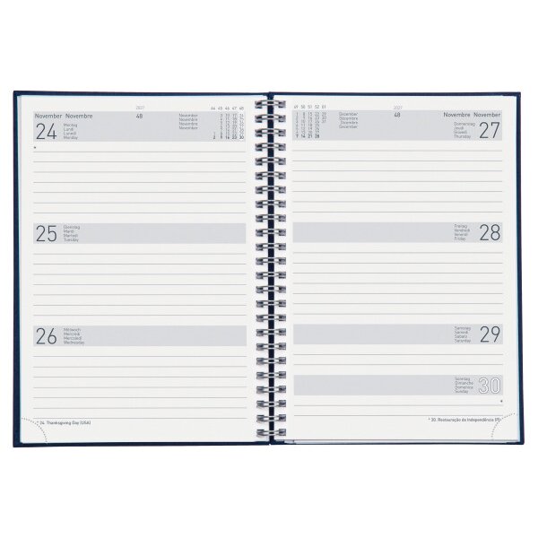 BIELLA GA Dispo Term Savanna 2027 808591070027U 1W/2S d.blau ML 14.5x20.5cm
