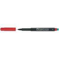 FABER-CASTELL Permanent-Marker MULTIMARK S, rot
