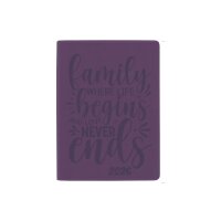 BIELLA Agenda Memento 2026 825715420026U 1S/2P violet ML...