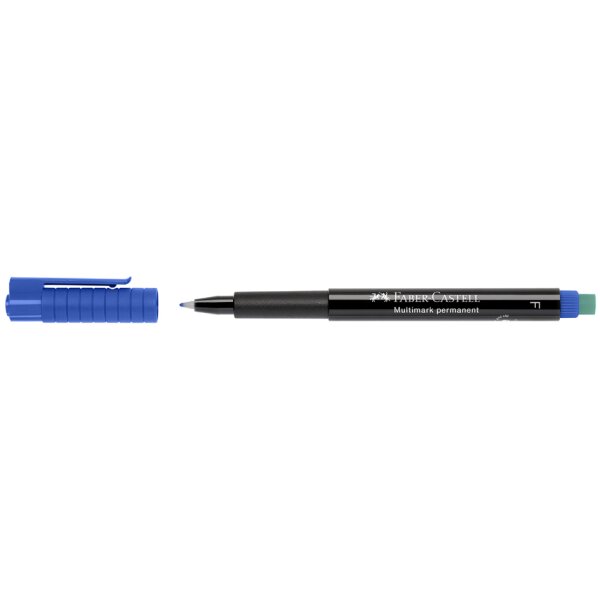 FABER-CASTELL Permanent-Marker MULTIMARK F, schwarz