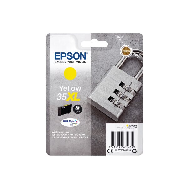 EPSON Cart. dencre XL yellow T359440 WF-4720/4725DWF 1900 pages