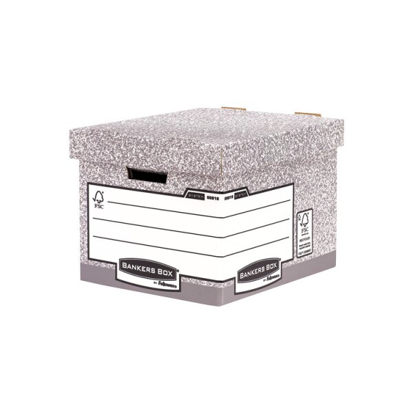 FELLOWES BankersBox Standard 00810-FFEU grau/weiss 33.5x29.2x40.4cm