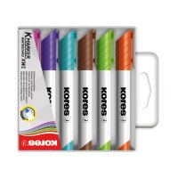 Kores Marqueur pour tableau blanc K MARKER XW2, pointe