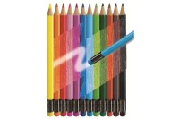 FABER-CASTELL Crayons de couleur gommables 116612...