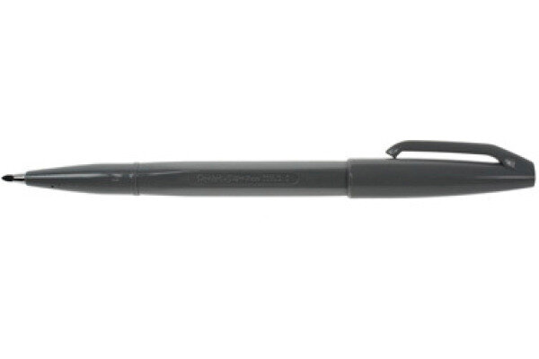 PENTEL Stylos fibre Sign Pen 2.0mm S520-N gris