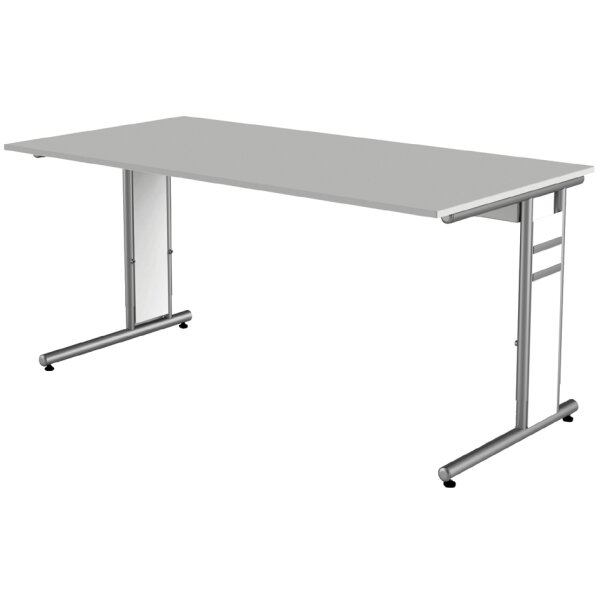 kerkmann Bureau Form 4, (L)1.200 mm, gris clair
