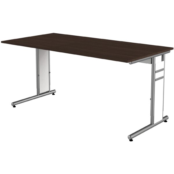 kerkmann Bureau Form 4, (L)1.200 mm, gris clair
