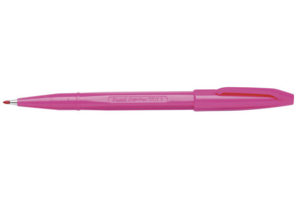 PENTEL Stylos fibre Sign Pen 2.0mm S520-P pink