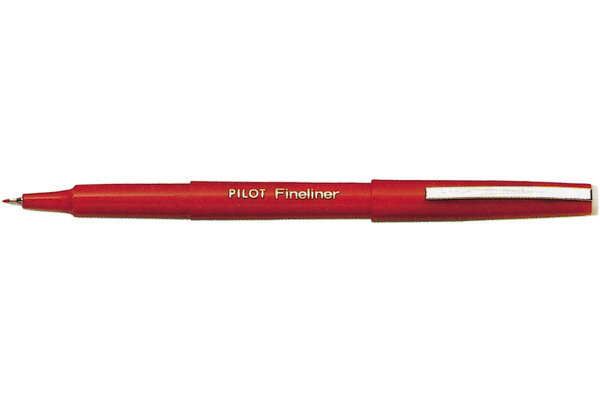 PILOT Fineliner 0.4mm SW-PPF-R rouge