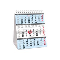 SIMPLEX 3-Monats-Tischkalender 2026 61102.26 3M/1S...