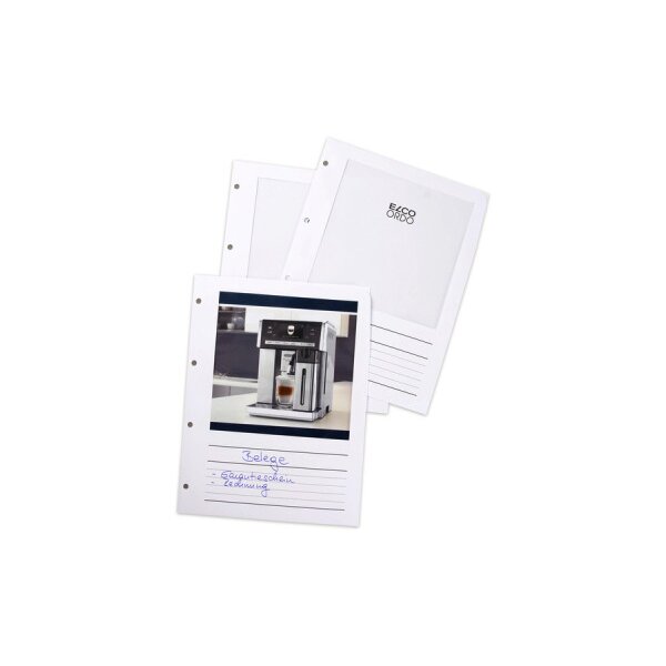 ELCO Pochettes perfor&eacute;es Ordo A4 29462.10 vista, blanc 100 pi&egrave;ces
