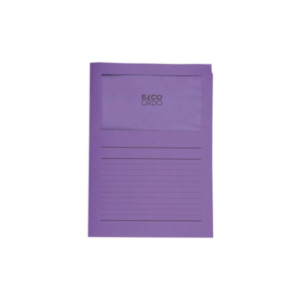 ELCO Organisationsmappe Ordo A4 29489.53 classico, violette 100 St&uuml;ck