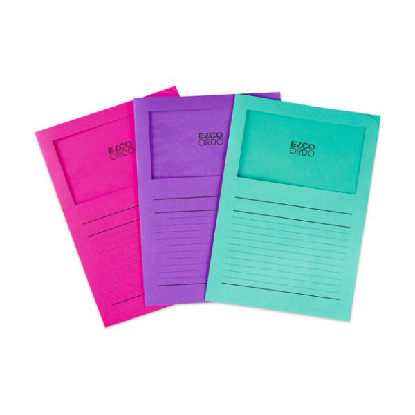 ELCO Organisationsmappe Ordo A4 29489.53 classico, violette 100 St&uuml;ck