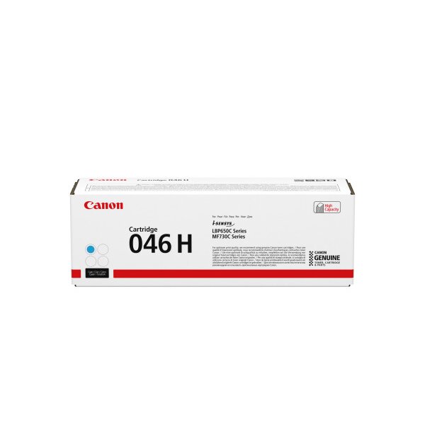 CANON Toner-Modul 046 H cyan 1253C002 LBP653Cdw/654Cx 5000 Seiten