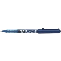 PILOT Stylo roller V Ball VB 5, pointe métal, bleu