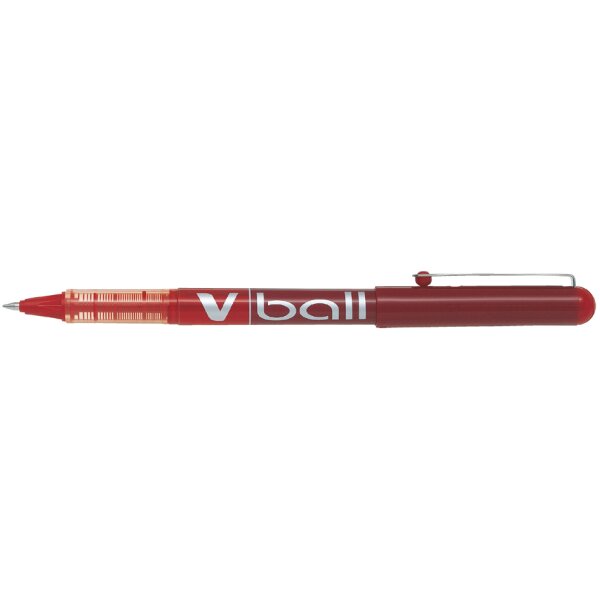 PILOT Stylo roller V Ball VB 5, pointe métal, noir