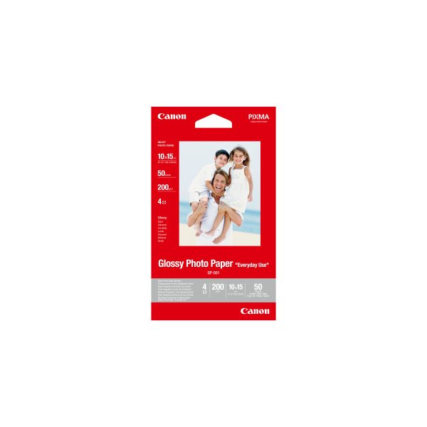 CANON Glossy Photo Paper 10x15cm GP5014x6 InkJet, Everyday 200g 50 Bl.
