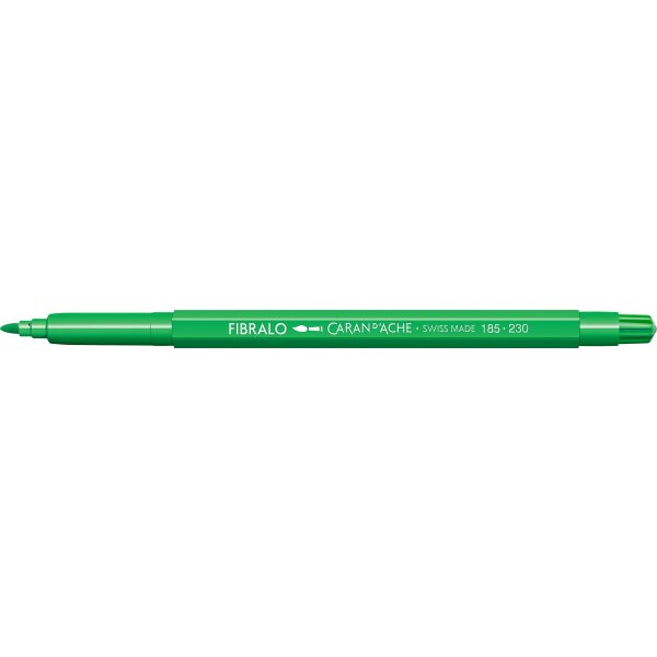 CARAN DACHE Stylo fibre Fibralo 185.230 jaune/vert