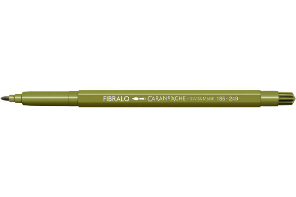 CARAN DACHE Fasermalstift Fibralo 185.249 oliv