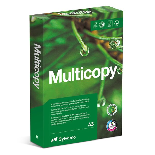 MULTICOPY Papier Premium extra blanc A3 80g - 1 Palette (52500 Feuilles)