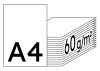 PLANO Superior Premiumpapier hochweiss A4 60g - 1 Palette (120000 Blatt)