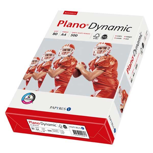 PLANO Dynamic Businesspapier weiss A4 80g - 1 Palette (100000 Blatt)